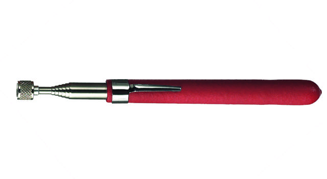 Teleskopmagnet 3,6 kg., 180-760 mm, Rød