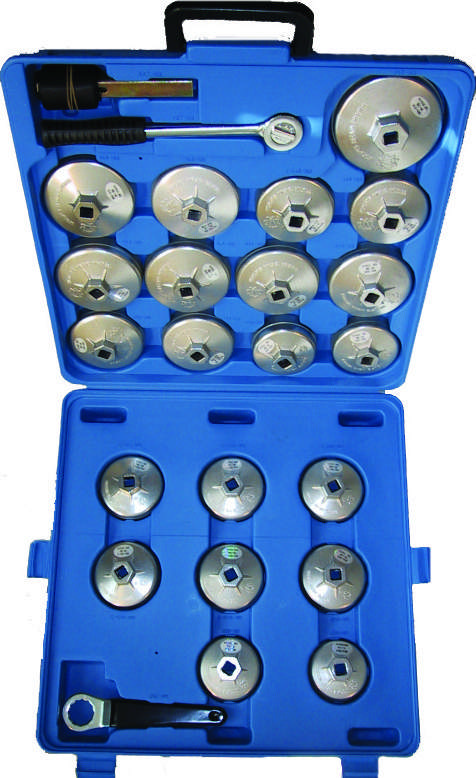 Oliefilterkopsæt 24 dele