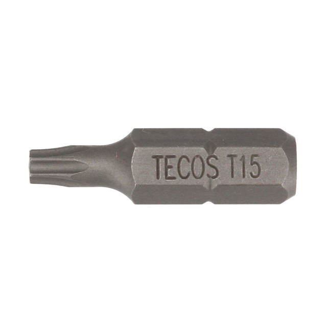 Torx Bits - TX15 × 25 mm, 10 stk.