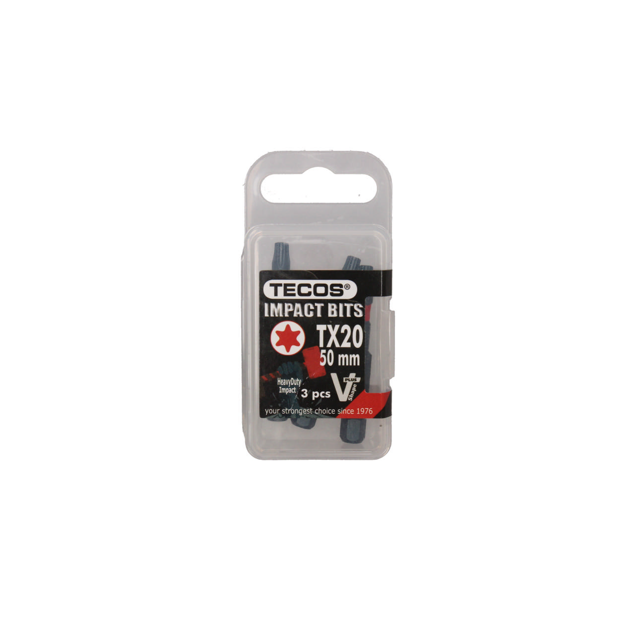 Heavy Duty Impact Heavy Duty Impact Torx Bits, TX20 × 50 mm, 3 stk.