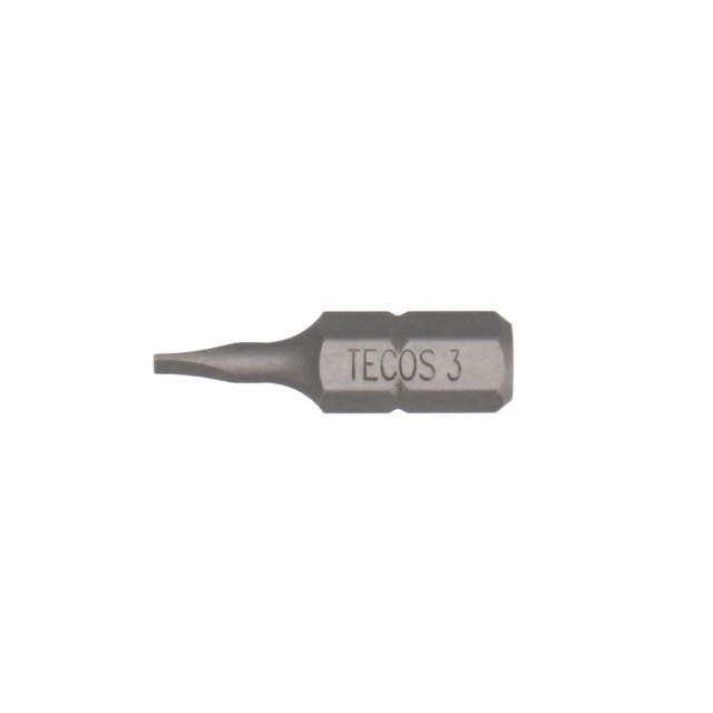Bits - Lige -  3 x 0,5 - 25 mm, 10 stk.