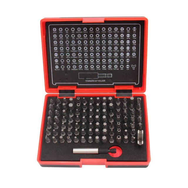 T-B098S Sikkerhedsbitssæt, 98 dele