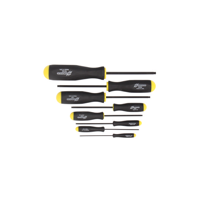 BSX8S Hexskruetrækkersæt m/kugle