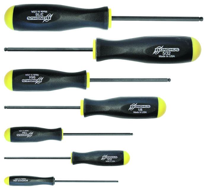 BSX7 Hexskruetrækkersæt m/kugle