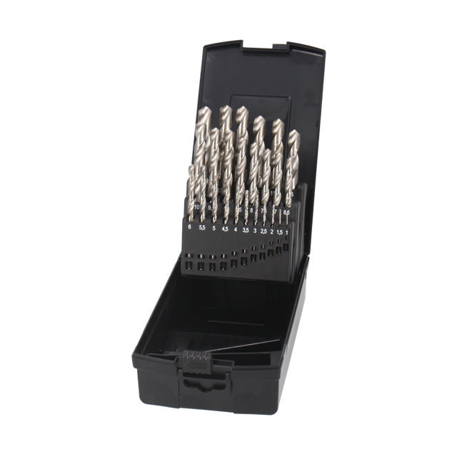 HSS Pro Bright - metalborsæt, 25 dele: 1 - 13 mm