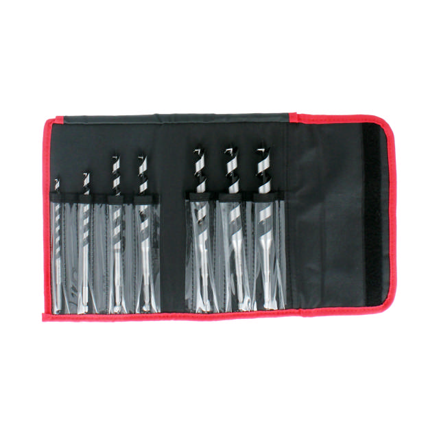 Snegleborsæt 7 dele 200 mm, 8 - 20 mm