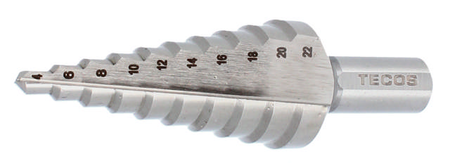 Trinbor, 10 trin: 4 - 22 mm