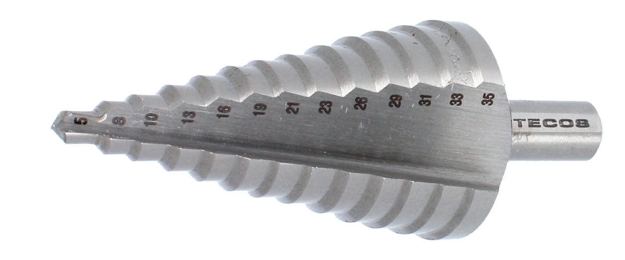 Trinbor, 13 trin: 5 - 35 mm