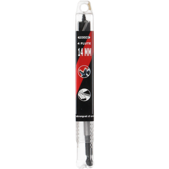 4 Flute Spiralbor 14 x 165 mm