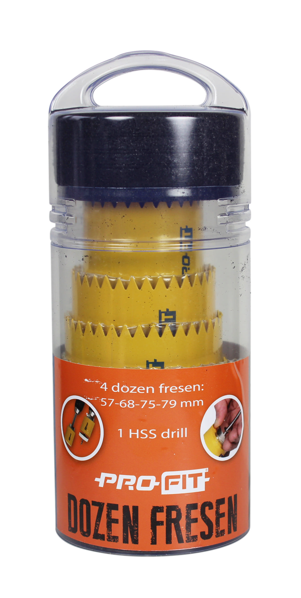 Hulsavsæt Dozen Fresen 57-79mm 5 dele