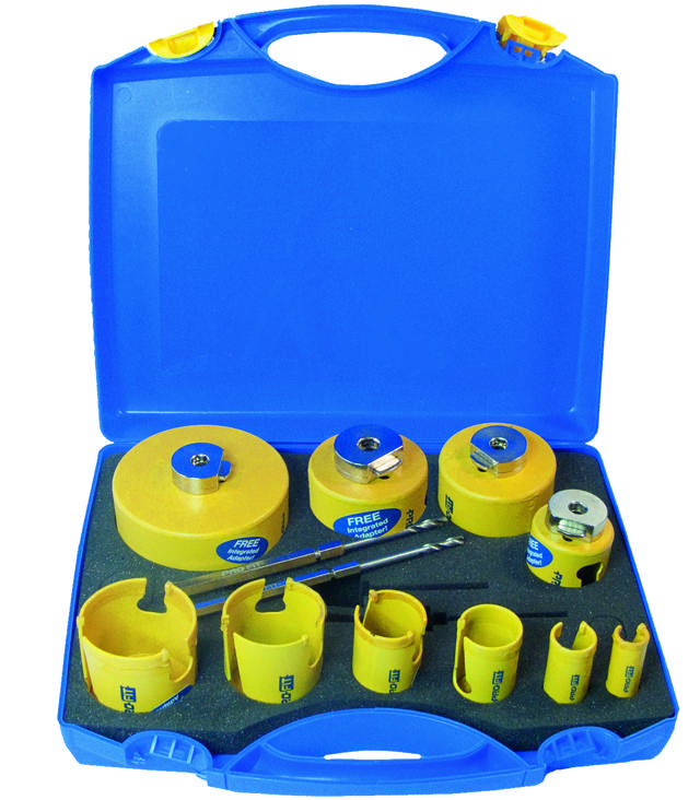 Hulsavsæt HM Snedker 19 - 111 mm, 12 dele