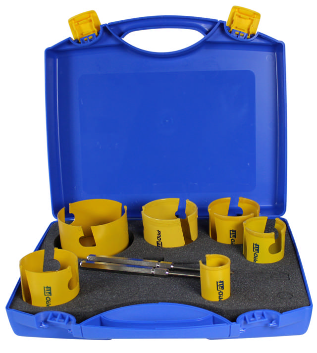 Hulsavsæt HM 35 - 95 mm, 7 dele