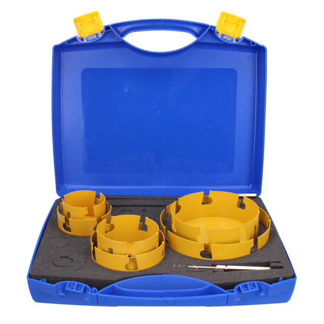 Hulsavsæt HM Vent 86 - 210 mm, 10 dele