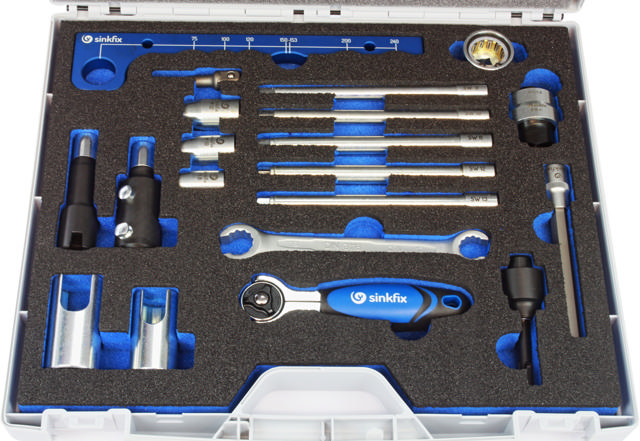 SinkFix Profi VVS set 20 dele
