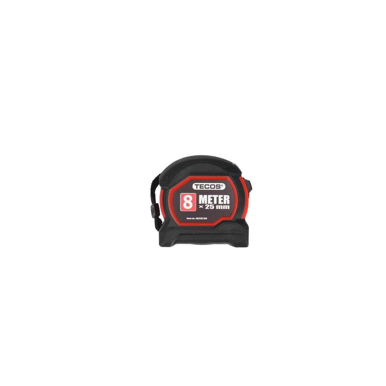 Båndmål, 8 m CE class II Nyloncoated m/metalclips