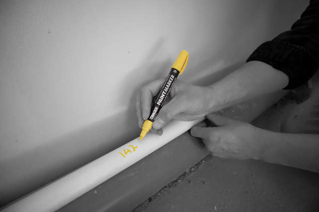 Maling marker - gul