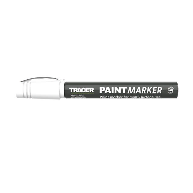 Maling marker - hvid