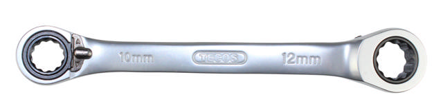 Ringskraldenøgle  dobbel, 10 × 12 mm