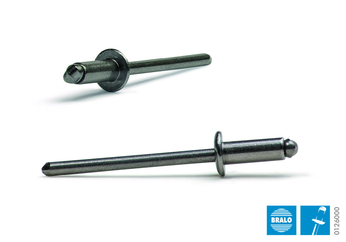 Blindnitte 3,2 x 15 mm A2/A2 500 stk.