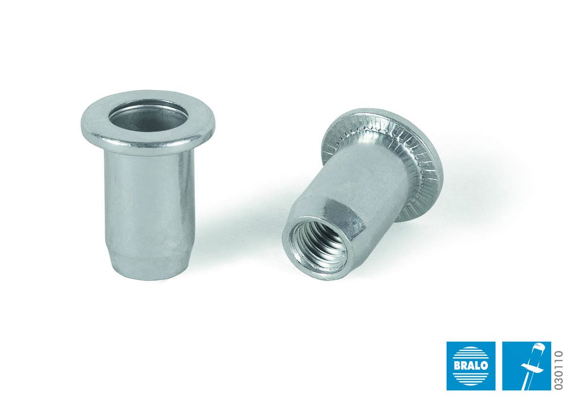 Gevindnitte M6 x 14,5 mm Alu, 250 st.