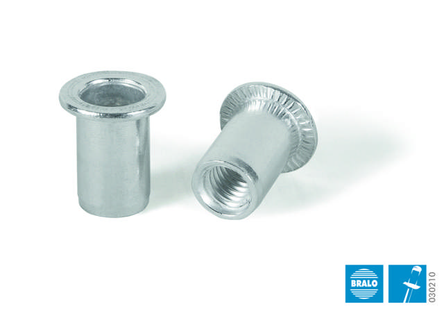 Gevindnitte M8 x 16 mm Stål, 250 stk.