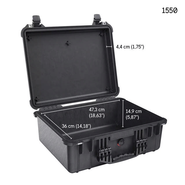 1550 Peli™ Case u/skum