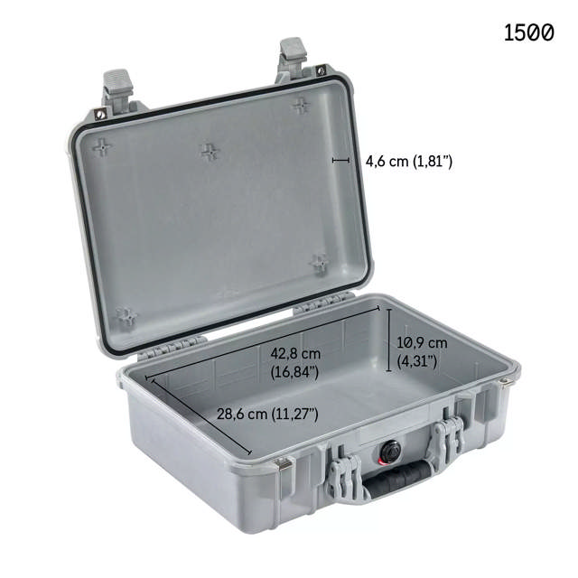 1500 Peli™ Case u/skum