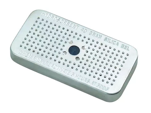 Fugtabsorberende, silica gel