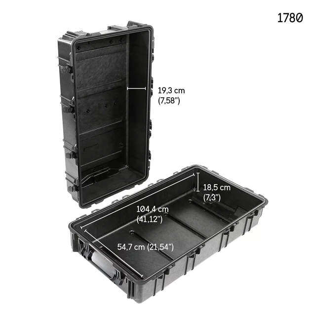 Peli™ 1780 Case u/skum & hjul