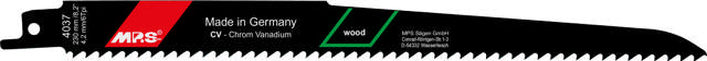 Bajonetsavklinge 4037, 5 stk. 230 mm CrV 6 tpi