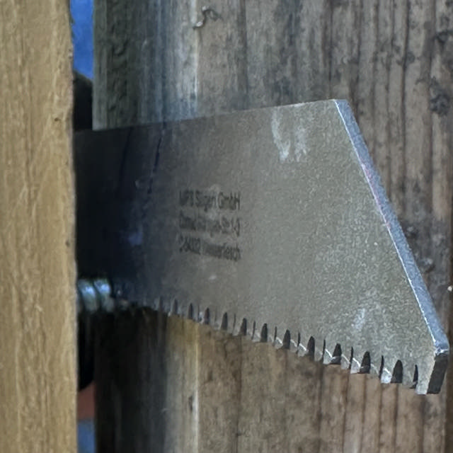 Bajonetsavklinge 4175, 300 mm HM 8 tpi