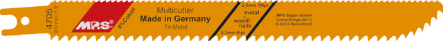 Bajonetsavklinge 4705, 2 stk. 200 mm Trimetal 6/10 tpi