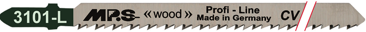 Stiksavklinge 3101-L, 5 stk. 130 mm CrV 10 tpi