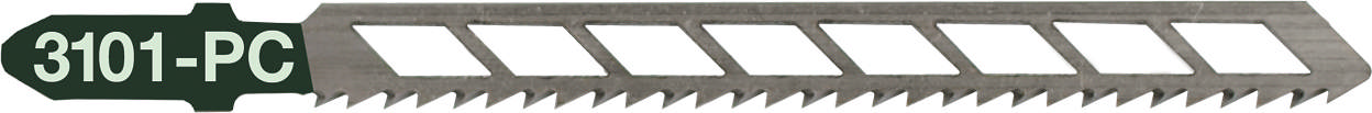 Stiksavklinge 3101-PC, 2 stk. 100 mm CrV 10 tpi