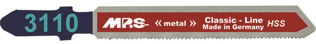 Stiksavklinge 3110, 5 stk. 75 mm HSS 28 tpi