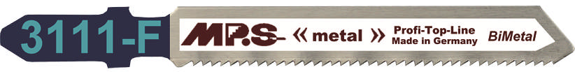 Stiksavklinge 3111-F, 25 stk. 75 mm BiM 21 tpi