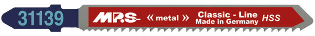 Stiksavklinge 31139, 2 stk. 90 mm HSS 11-13 tpi