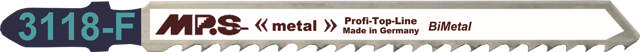 Stiksavklinge 3118-F, 5 stk. 100 mm BiM 8 tpi