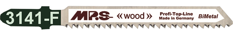 Stiksavklinge 3141-F, 5 stk. 80 mm BiM 13 tpi