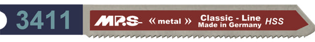 Stiksavklinge 3411, 2 stk. 75 mm HSS 21 tpi