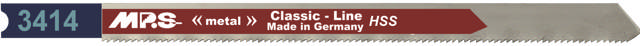 Stiksavklinge 3414, 5 stk. 132 mm HSS 21 tpi