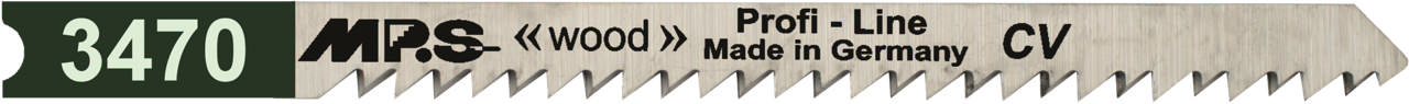 Sticksågsblad 3470, 5 st. 115 mm CrV 8 tpi