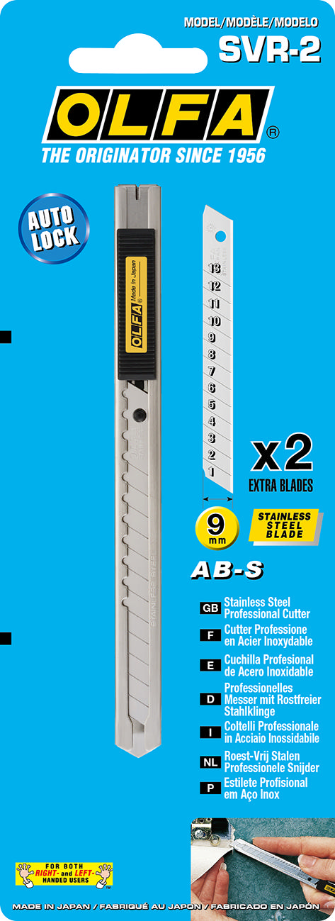 SVR-2 Bræk-af-kniv 9 mm autolås