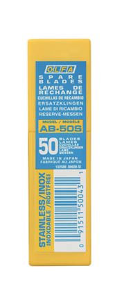 AB-50S Bræk-af-knivblade 9 mm