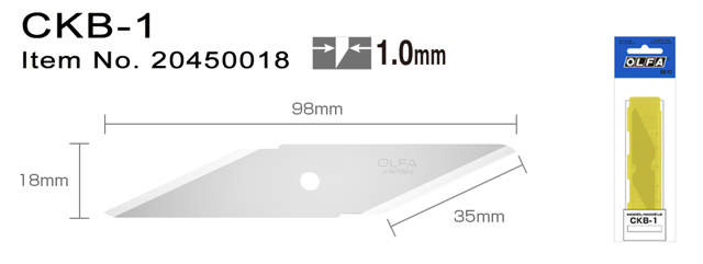 CKB1 Knivblade 20mm