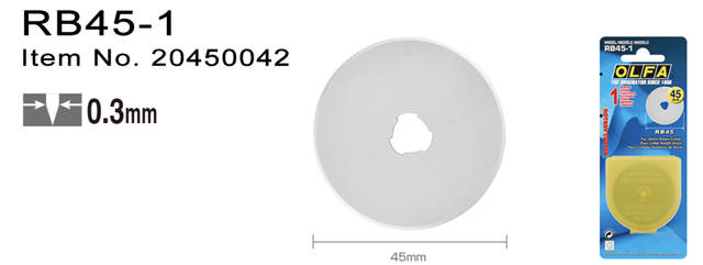 RB45-1 Rulleskær 45 mm