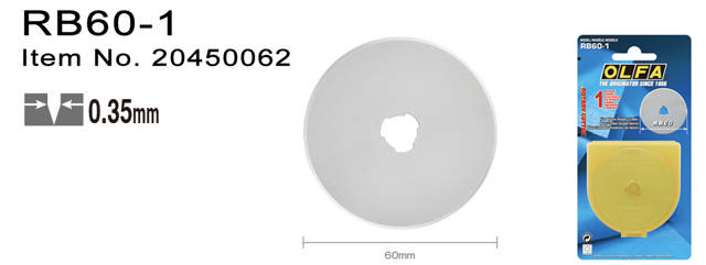 RB60-1 Rulleskær 60 f/RTY3G