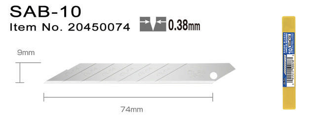 SAB-10 Knivblad 30° f/ SAC-1