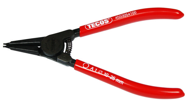 Låseringstang 10 - 25 mm udv.lige