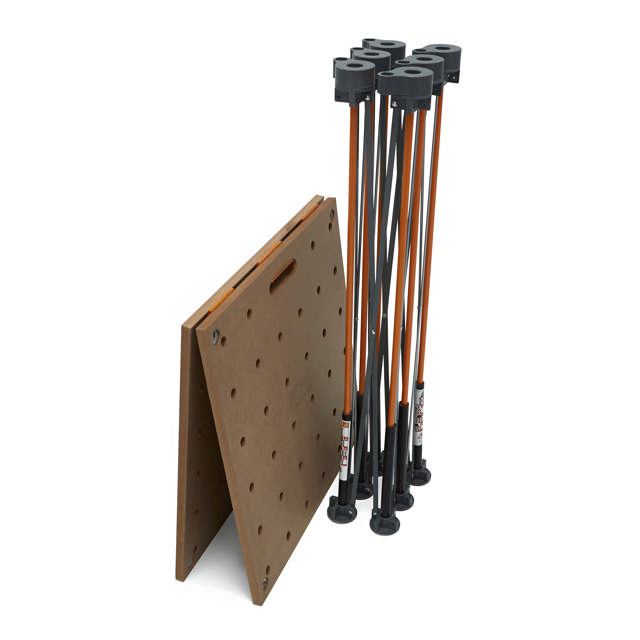 Centipede bordplade 610 × 1200 mm